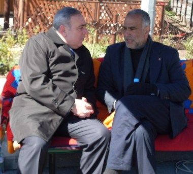 Հովիկ Աբրահամյանը կայցելի Րաֆֆի Հովհաննիսյանին