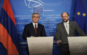 Սերժ Սարգսյան. «Հայկական կողմը ԼՂ հարցի լուծումը տեսնում է միայն խաղաղ ճանապարհով»