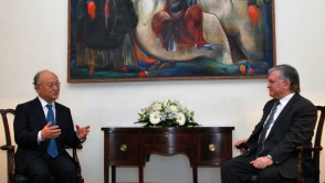 Նախարար Նալբանդյանն ընդունեց ԱԷՄԳ տնօրենին