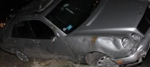 «Մերսեդեսը» շրջվել է