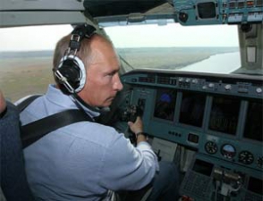 Владимир Путин пересядет на вертолет