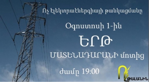 Մոմերով երթ՝ ընդդեմ էլեկտրաէներգիայի թանկացման