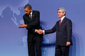 Սերժ Սարգսյանը շնորհավորական ուղերձ է հղել Բարաք Օբամային