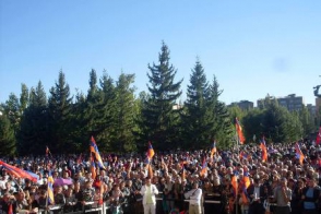 Сегодня в Раздане пройдет второй совместный митинг ППА, АНК и «Наследия»