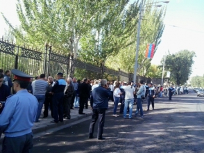 Перед зданием НС вновь пройдет акция протеста