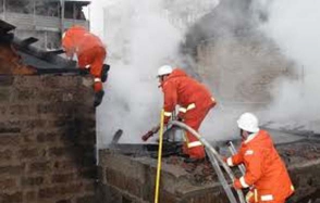 Հրդեհ Մաշտոցի պողոտայում