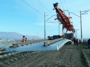 Փորձարկվել է Բաքու-Թբիլիսի-Կարս երկաթգծի վրացական հատվածը