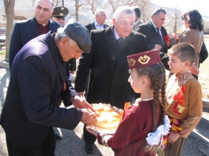 Հուշ-ցերեկույթ Վայոց ձորի մարզում՝ Հայրենական Մեծ պատերազմի հաղթանակի 70–ամյակին ընդառաջ