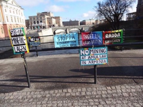 «Ո՛չ Ամուլսարի հանքին» կոչը՝ նաև Շվեդիայում