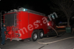 Գյումրիում տնակ է այրվել