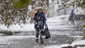 Ձյուն է տեղում Լոռու, Գեղարքունիքի, Շիրակի, Կոտայքի, Արածոտնի, Տավուշի մարզերում