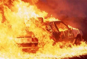 «Նիսսան Xterra»–ն ամբողջությամբ այրվել է