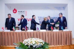 Հանդիպել են ՀՀ, ՌԴ, Իրանի, Բելառուսի, Ղազախստանի և Վրաստանի առողջապահության նախարարները (տեսանյութ)