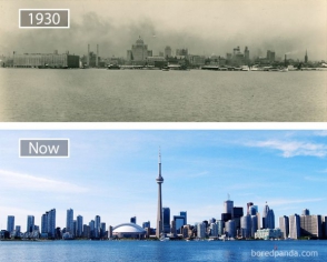 Աշխարհի հայտնի քաղաքները նախկինում և այժմ (ֆոտոշարք)