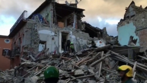 Իտալիայում երկրաշարժի հետևանքով զոհվածների թիվը ժամ առ ժամ ավելանում է (լրացվում է, տեսանյութ)