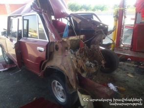 Պայթյուն գազալցակայանում. վարորդը տեղում մահացել է