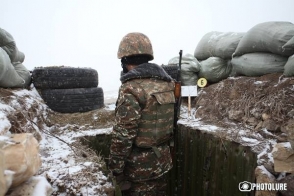 Противник произвел по армянским позициям более 750 выстрелов