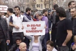 Полиция подвергла приводу 16 участников акции протеста