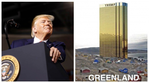 Трамп пообещал не строить небоскребы в Гренландии