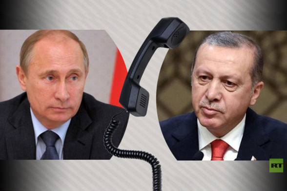 Путин и Эрдоган договорились активизировать усилия в Идлибе