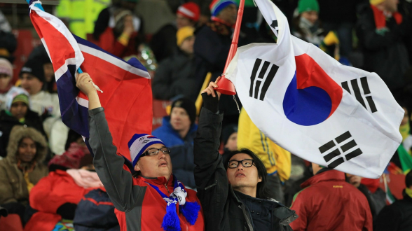 Сборные КНДР и Южной Кореи проведут футбольный матч в Пхеньяне