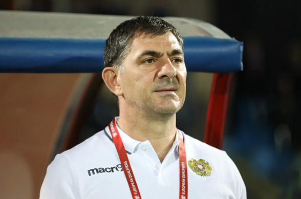 Армен Гюльбудагянц подал в отставку с поста главного тренера сборной Армении