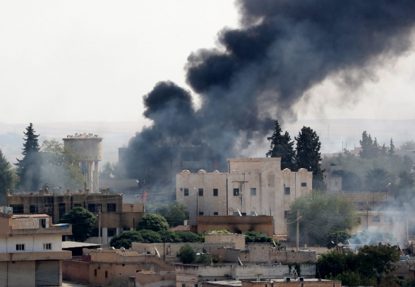 В районе сирийского города Рас-эль-Айна возобновились обстрелы