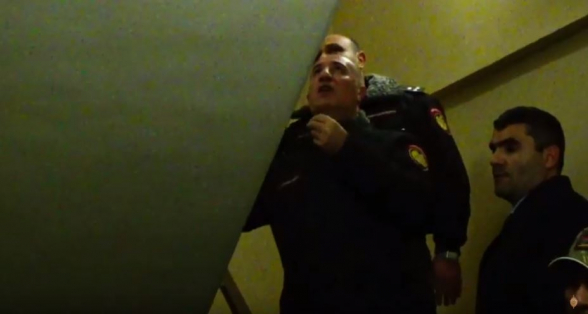 Զինված անձը վնասազերծված է․ ոստիկանության տեսանյութը