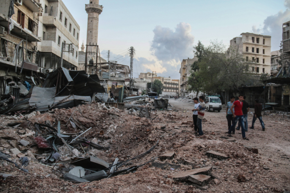 При обстрелах сирийского Алеппо погибли 11 человек