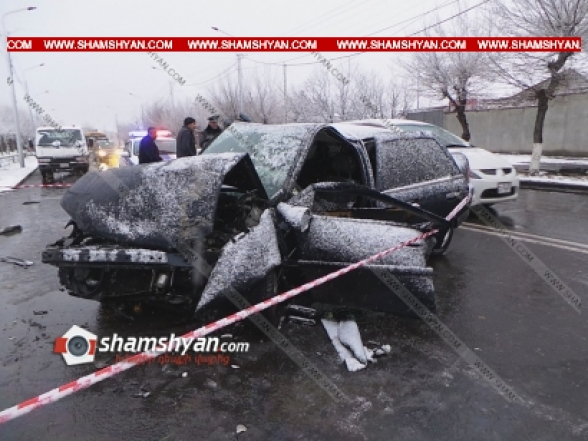 Արմավիրի մարզում 30-ամյա վարորդը Opel-ով բախվել է էլեկտրասյանը