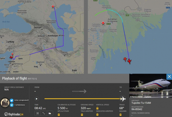 Թուրքիան փակել է իր օդային տարածքը ռուսական ռազմական ինքնաթիռների համար
