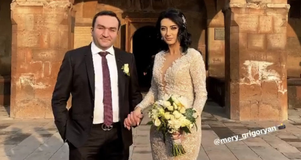 Венчание и свадебный танец Арпине Ованнисян