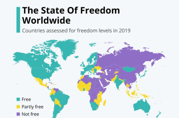Freedom House-ը Հայաստանը կրկին մասամբ ազատ երկիր է ճանաչել