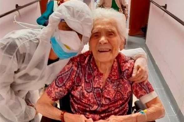 В Италии 104-летняя женщина излечилась от коронавируса