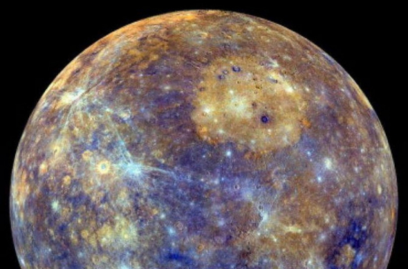NASA презентовало цветовую карту поверхности Меркурия