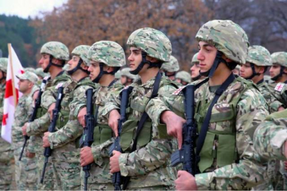 Վրաստանի բանակում հանվել է կորոնավիրուսի կանխարգելման համար հայտարարված զորանոցային ռեժիմը