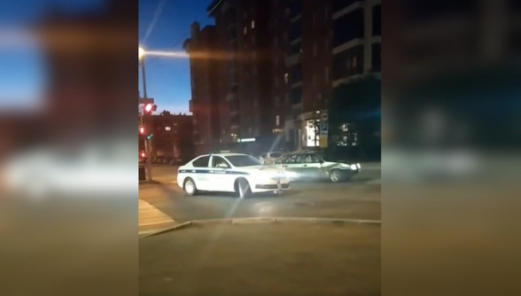 Погоня со стрельбой и жесткое задержание пьяного водителя в Перми попали на видео