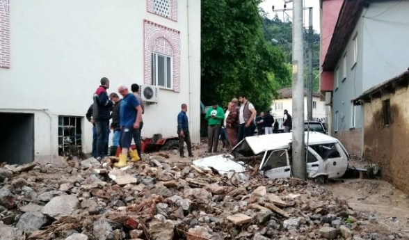 Ջրհեղեղ Թուրքիայում․ կան զոհեր (լուսանկար)