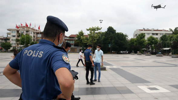 Թուրքիայի քաղաքներից մեկում հակահամաճարակային կանոնները խախտելու համար 1 օրում 2.468 քաղաքացի է տուգանվել