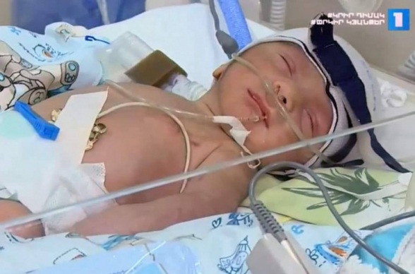 Раненая в Арцахе женщина родила мальчика