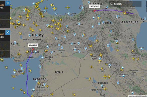 Ադրբեջանական երկու բեռնափոխադրող ինքնաթիռներ թռիչքներ են իրականացնում դեպի Իսրայել կամ Իսրայելից հետ (լուսանկար)
