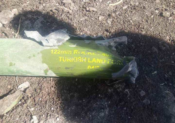 Թուրքական արկը՝ Վարդենիսում (լուսանկար)