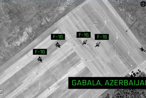 На авиабазе Габала в Азербайджане выявлены турецкие самолеты F-16