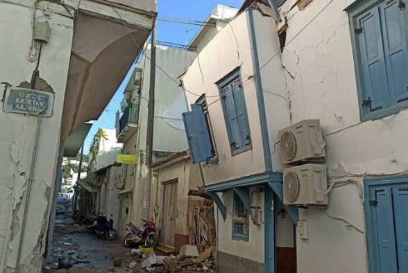 В Греции остров поднялся более чем на 20 сантиметров после землетрясения