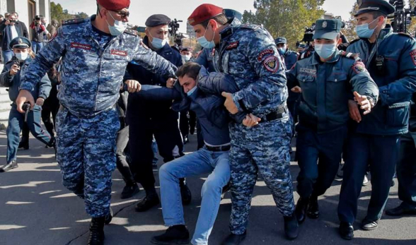 Участников митинга на площади Свободы подвергли приводу: произошли провокации (видео)