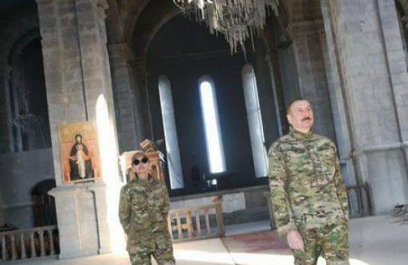 Алиев вместе с Мехрибан отправились в оккупированный врагом Шуши (видео)