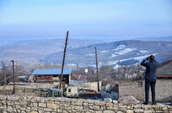 Սյունիքի մարզի գյուղերի անմիջական հարևանությամբ ադրբեջանցի զինվորականները հարբած վիճակում կրակոցներ են արձակում` նպատակ ունենալով ահաբեկել բնակիչներին. ՄԻՊ