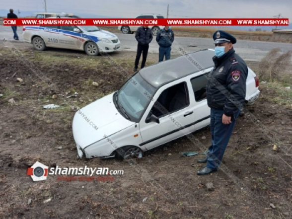 Արարատի մարզում 28-ամյա վարորդը Volkswagen-ով հայտնվել է ձորակում. կա վիրավոր