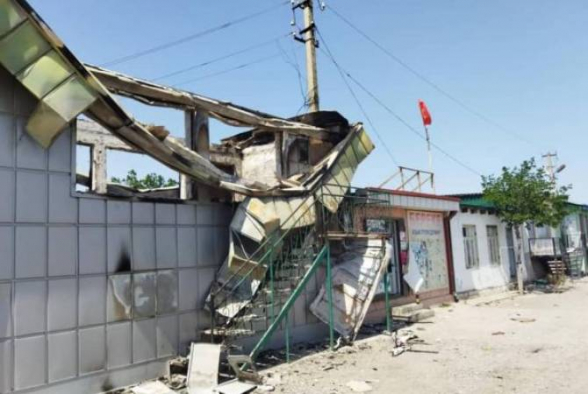 В Киргизии более 200 объектов были разрушены в ходе конфликта на границе