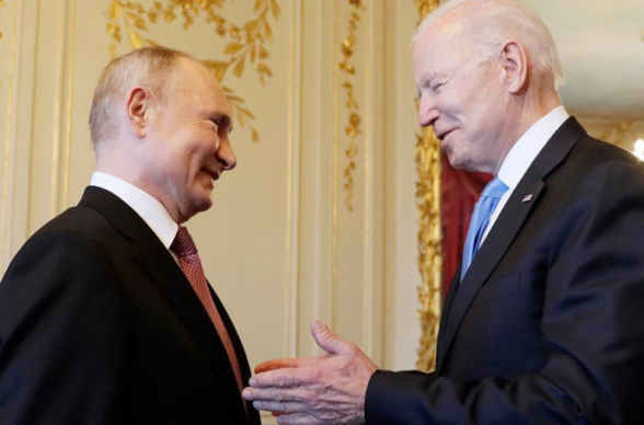 Путин и Байден выступили с совместным заявлением после саммита в Женеве